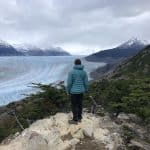 glacier grey w trek chili