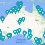 tour de l'australie sans avion