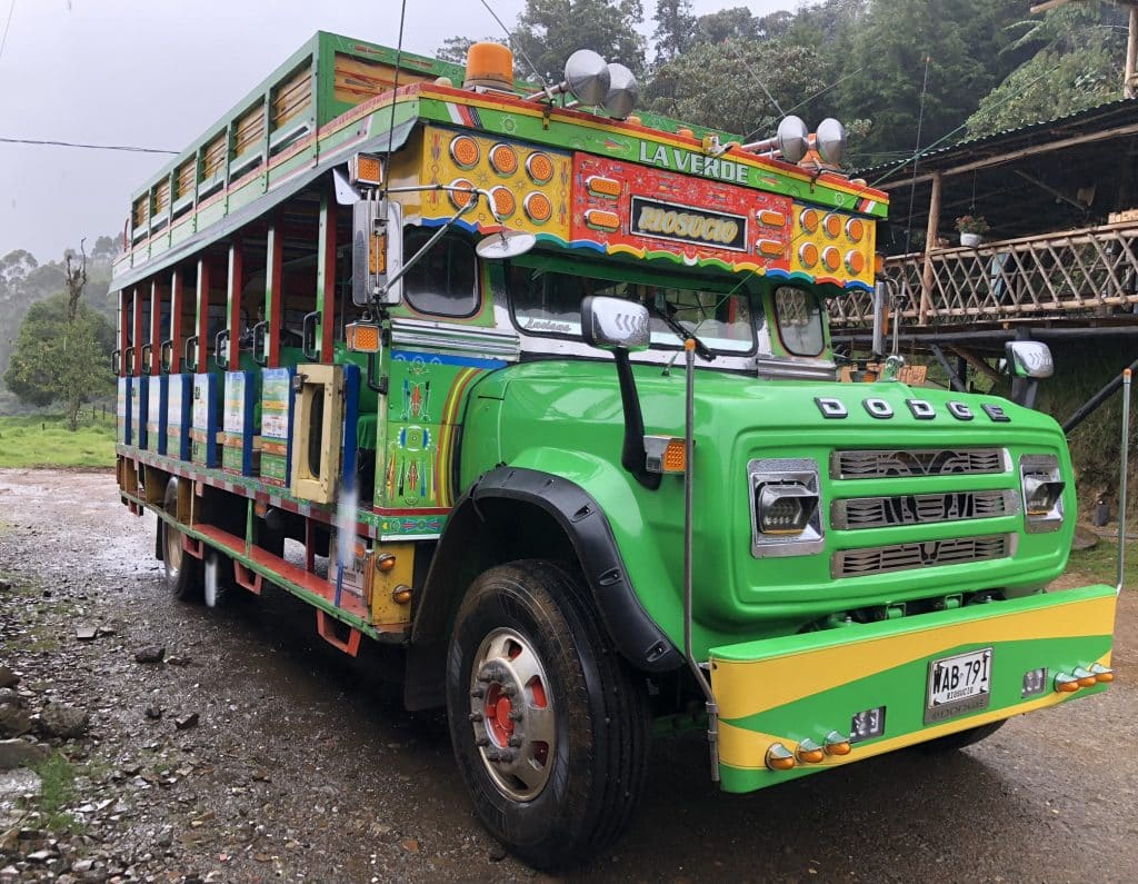 chivay colombie voyage en bus