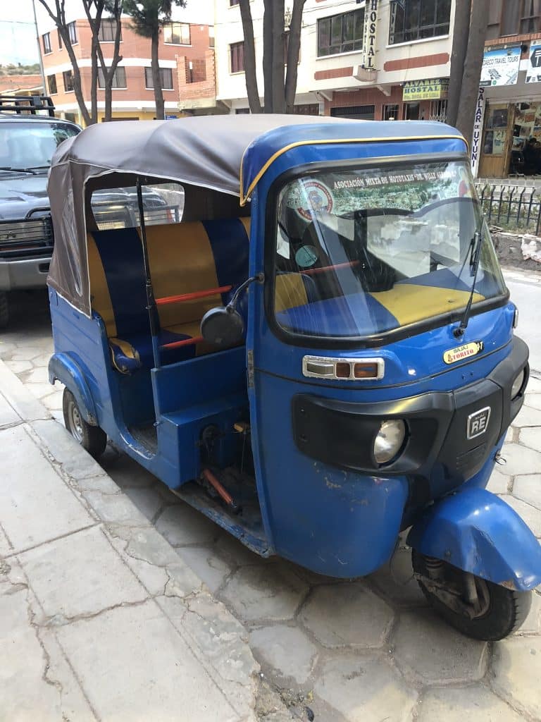 tuk tuk bolivie