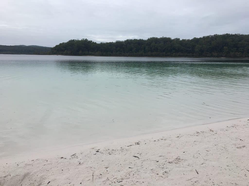 lake mckenzie fraser island australie